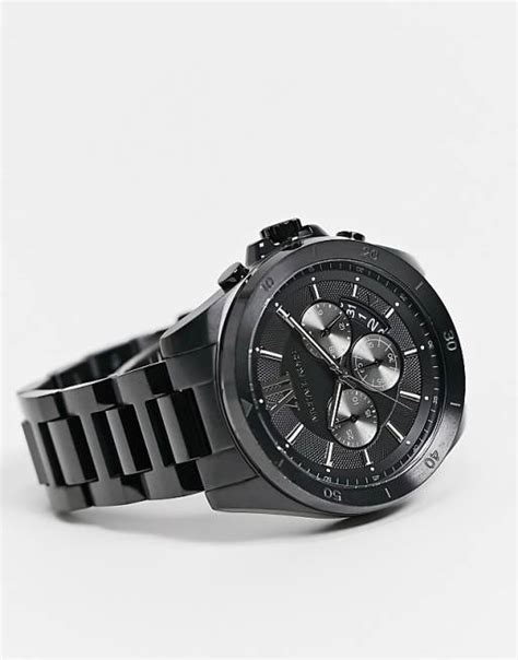 michael kors herenhorloge|Oversized Brecken Black.